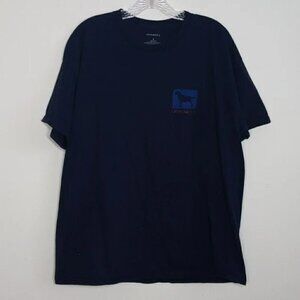 Crown and Ivy American Flag and Dogs Graphic T Shirt